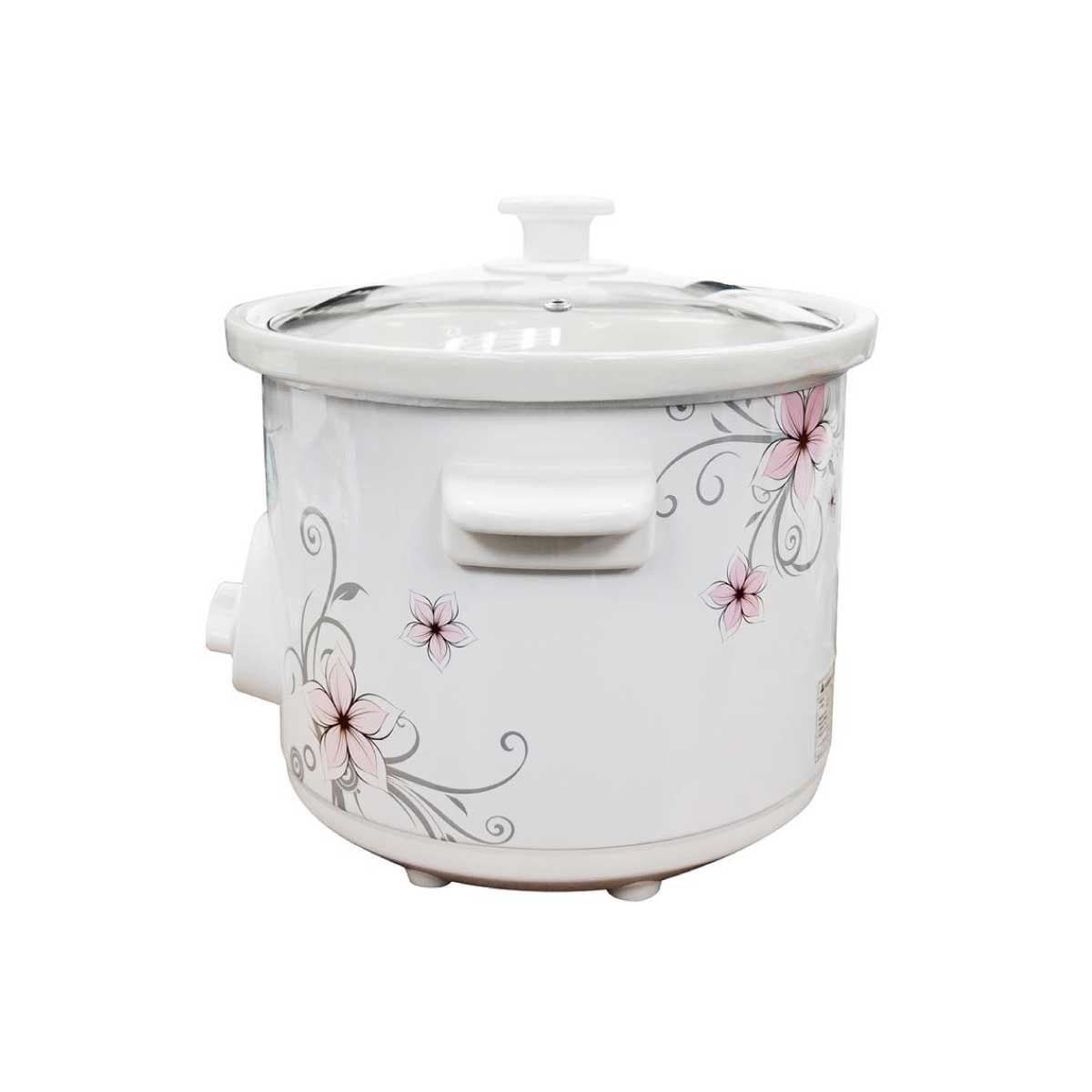 HANABISHI หม้อตุ๋นไฟฟ้า หม้อตุ๋นเซรามิค 4 ลิตร รุ่น HSC-245