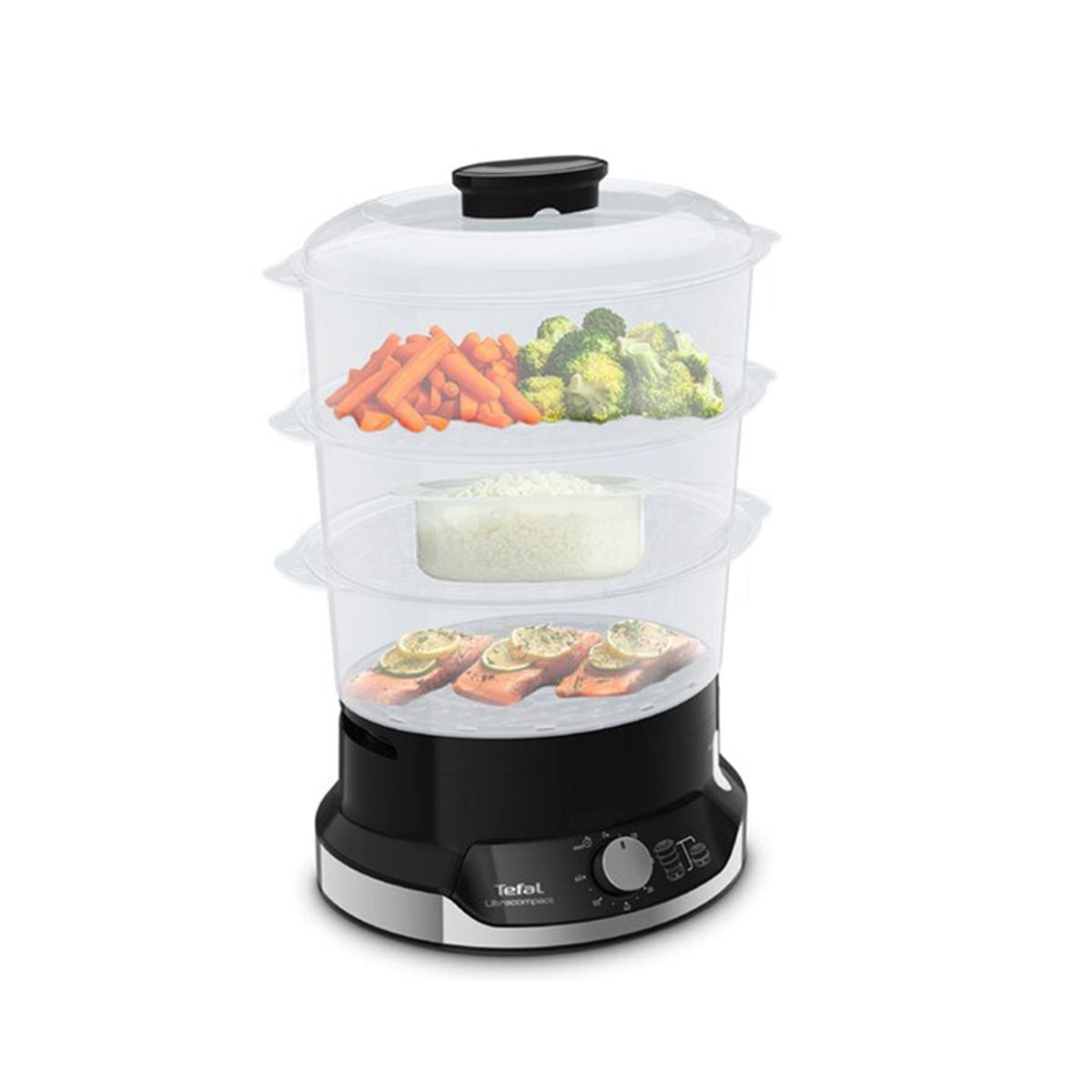 TEFAL หม้อนึ่งไฟฟ้า Ultracompact (800วัตต์, 9ลิตร) รุ่น VC204810