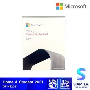 MICROSOFT Office (ไมโครซอฟท์ ออฟฟิศ) Home & Student 2021 (FPP) 79G-05387