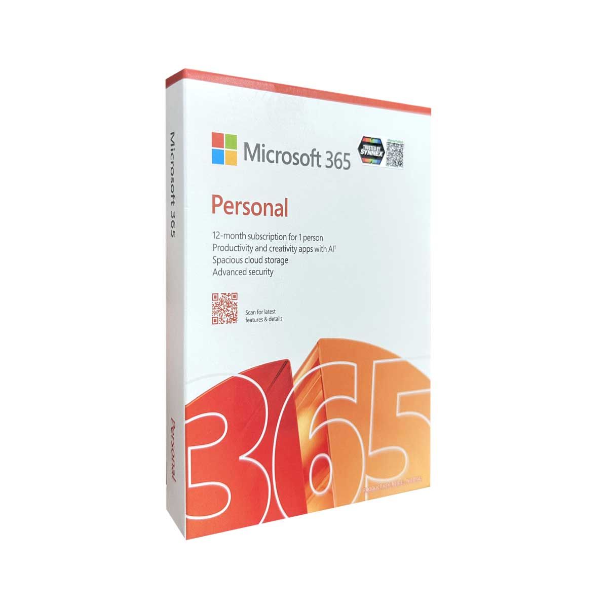 MICROSOFT 365 (ไมโครซอฟต์ 365) MICROSOFT 365 PERSONAL - 1 PERSON ENGLISH 12MONTH