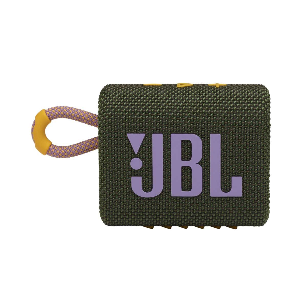 JBL ลำโพงพกพาบลูทูธ รุ่น GO3/GY สีเทา กันน้ำ/กันฝุ่น