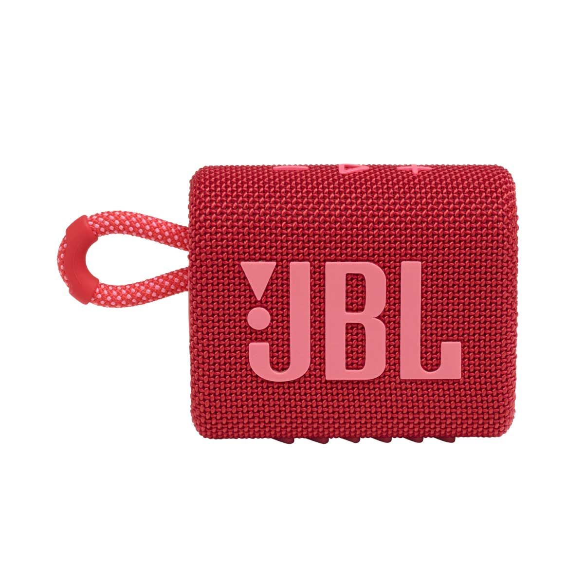 JBL ลำโพงพกพาบลูทูธ รุ่น GO3/RD สีแดง กันน้ำ/กันฝุ่น