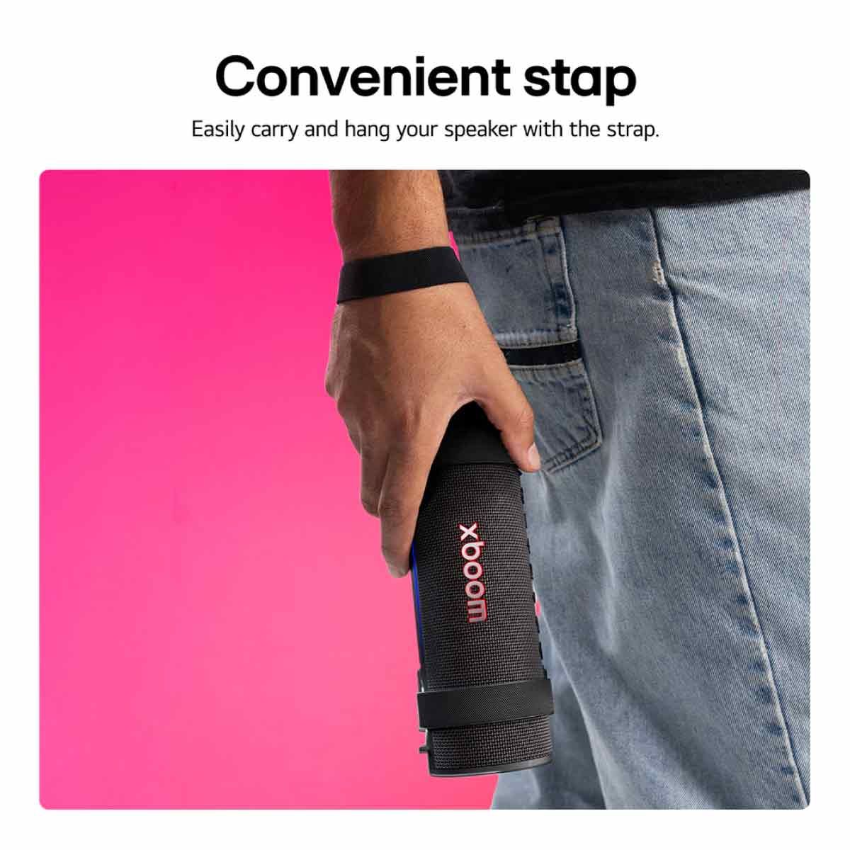 LG ลำโพงพกพา Xboom Grab tuned by will.i.am รุ่น Grab