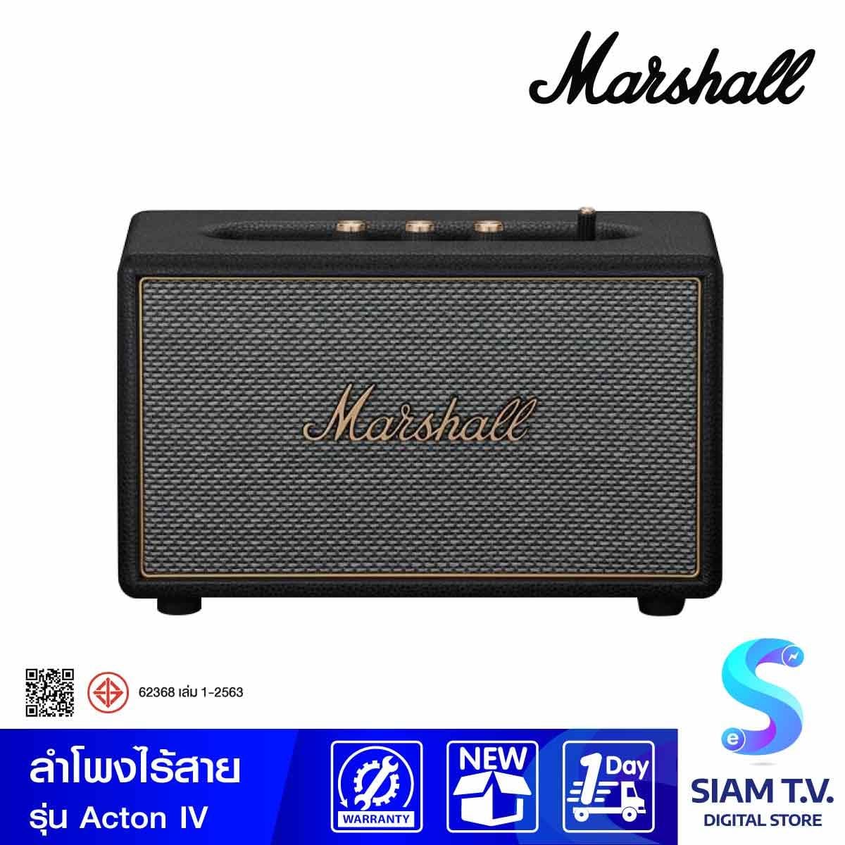 MARSHALL ลำโพงบลูทูธ  Bluetooth รุ่น ACTON IV