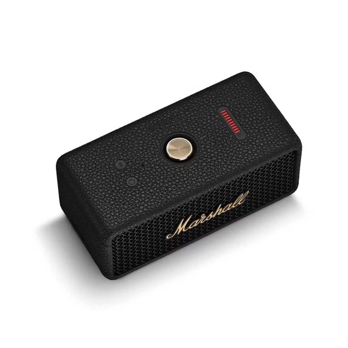 MARSHALL EMBETON III ลำโพงไร้สาย Bluetooth Speaker รุ่น EMBETONIIIB BLACK&BRASS