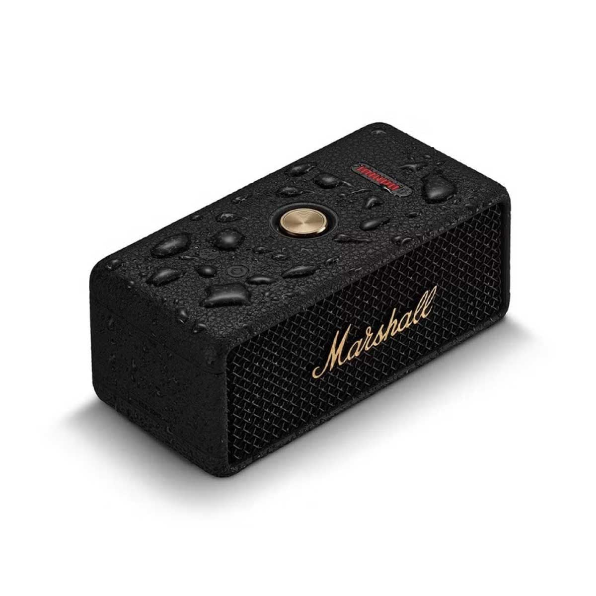 MARSHALL EMBETON III ลำโพงไร้สาย Bluetooth Speaker รุ่น EMBETONIIIB BLACK&BRASS