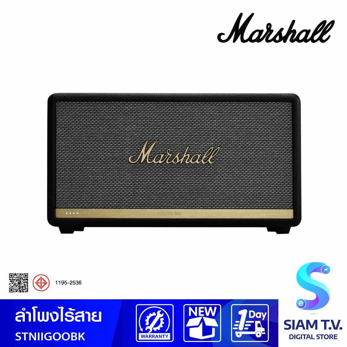 MARSHALL ลำโพงไร้สาย Bluetooth Speaker รุ่น STANMORE  II VOICE  WITH GOOGLE  ASSIATANT