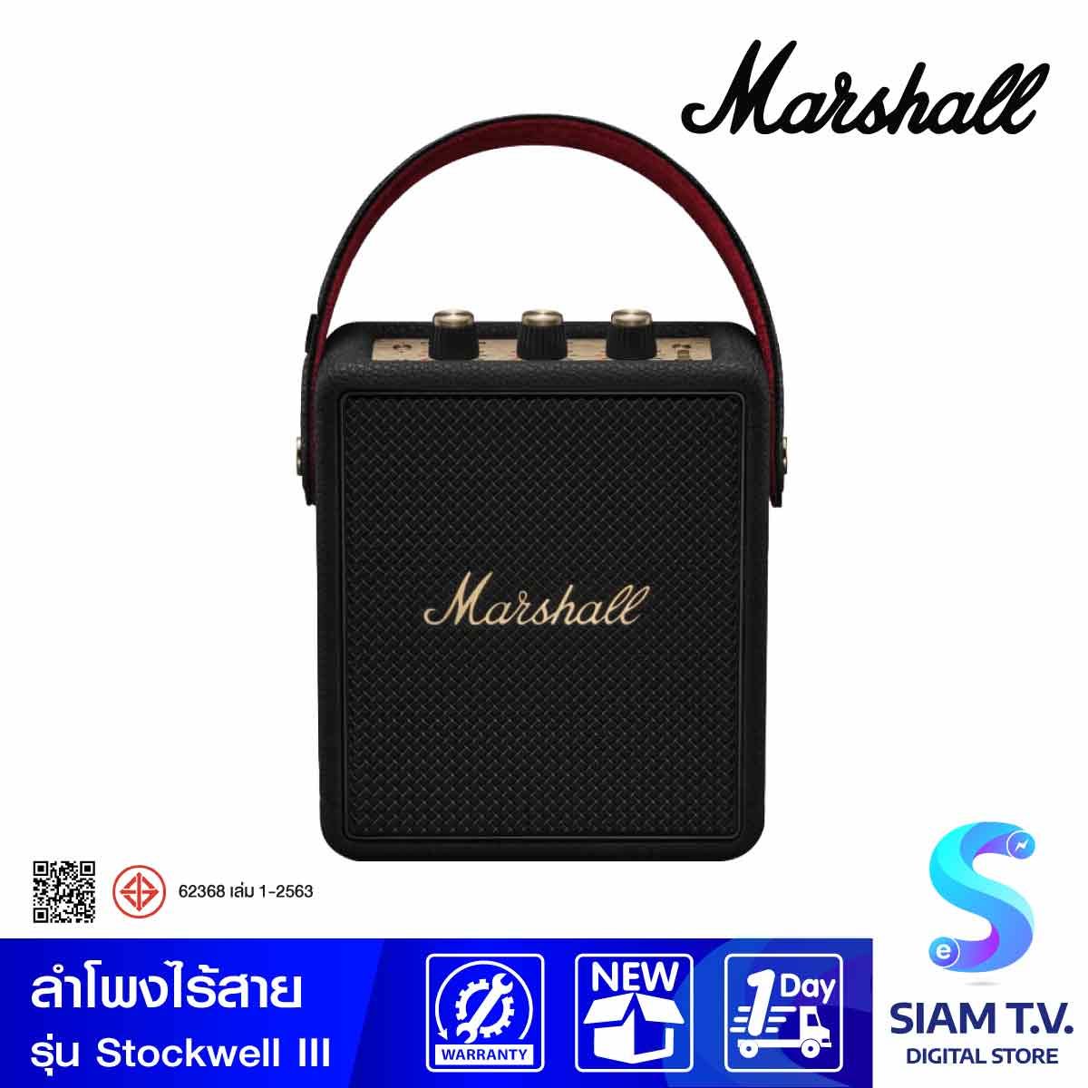 MARSHALL ลำโพงบลูทูธ Bluetooth รุ่น STOCKWELL III