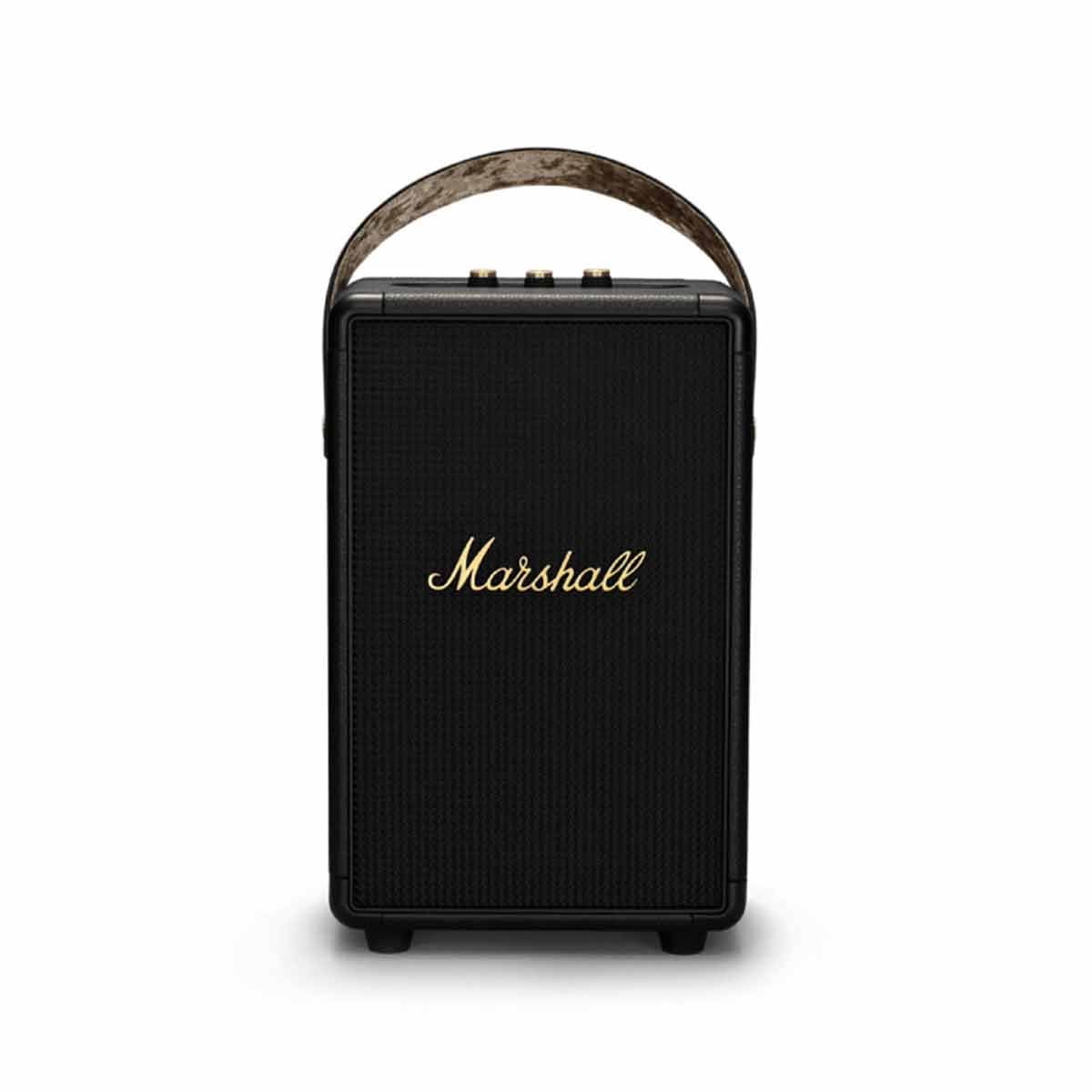 MARSHALL ลำโพง  Bluetooth Speaker รุ่น TUFTONBB Black and Brass