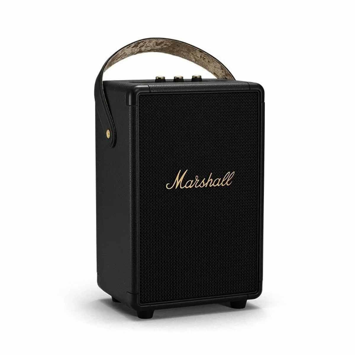 MARSHALL ลำโพง  Bluetooth Speaker รุ่น TUFTONBB Black and Brass