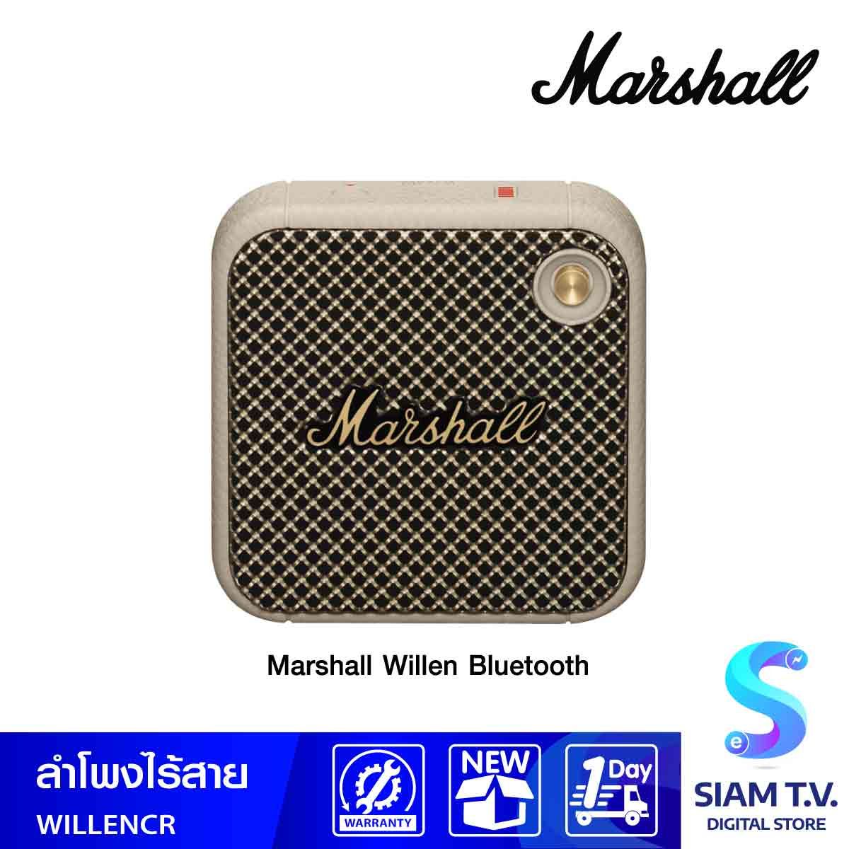 MARSHALL WILLEN CREAM ลำโพง Bluetooth รุ่น WILLEN CREAM ลำโพงพกพา Willen สี CREAM