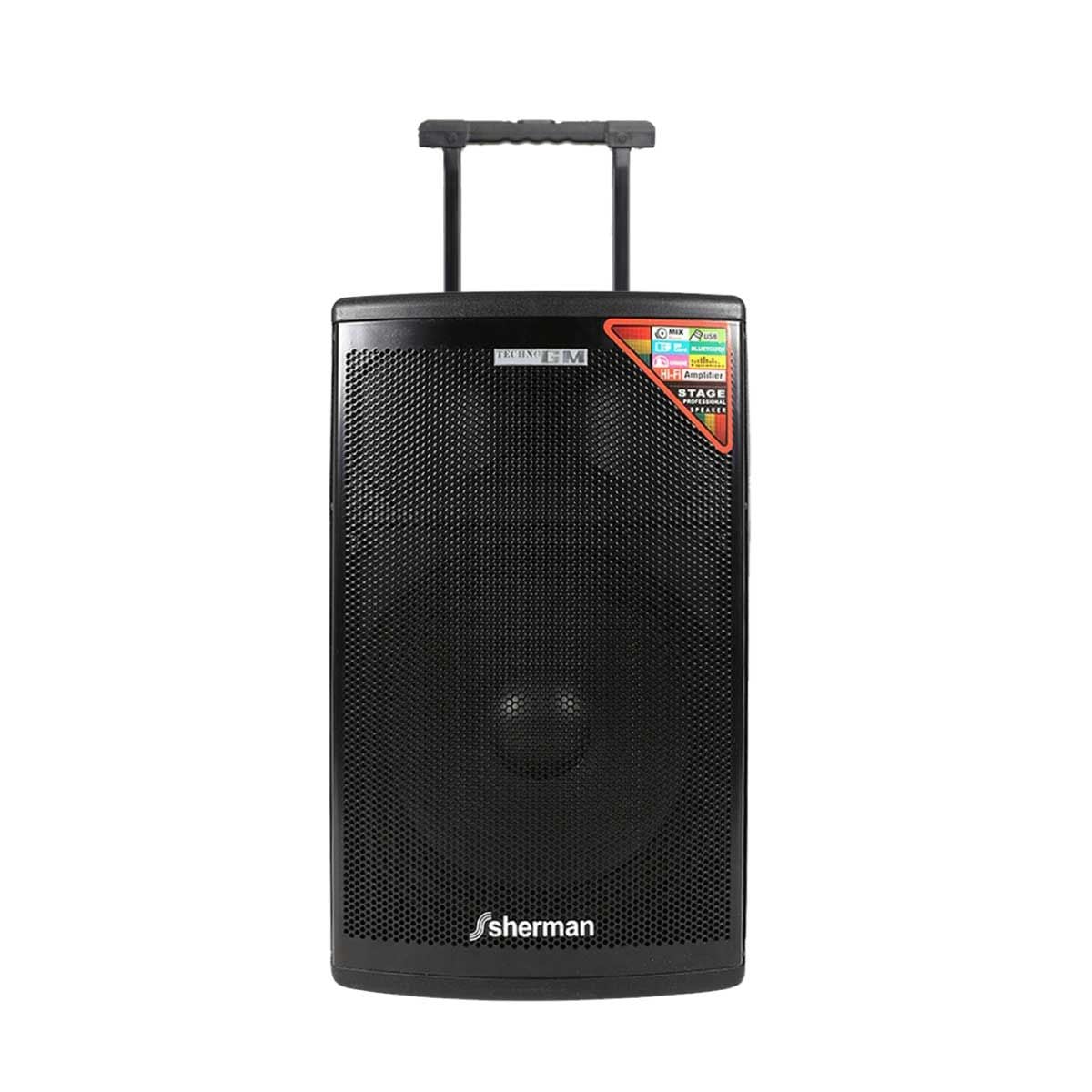 SHERMAN ชุดลำโพงขยายเสียง 2.0 CH รุ่น APS-115  กำลังขับ 100 วัตต์