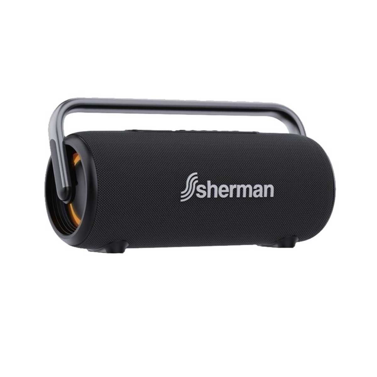 Sherman ลำโพงบลูทูธ เบสคู่ 60W รุ่น BS-2/BK Black