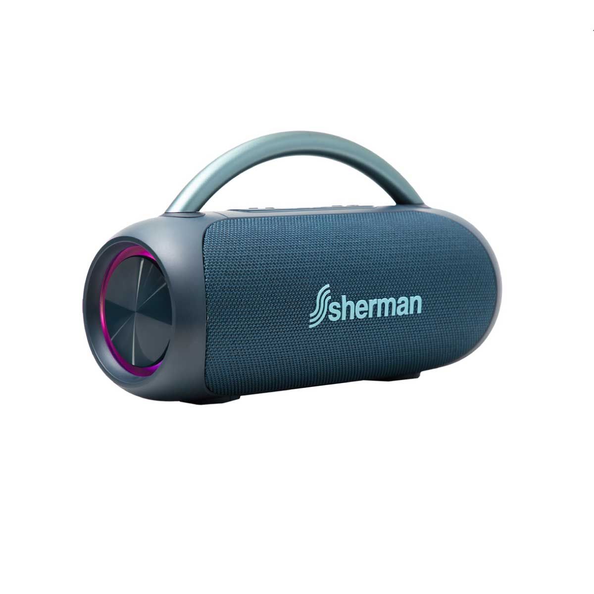 Sherman ลำโพงบลูทูธ 2.1 CH  30W รุ่น BS-3 สีน้ำเงิน