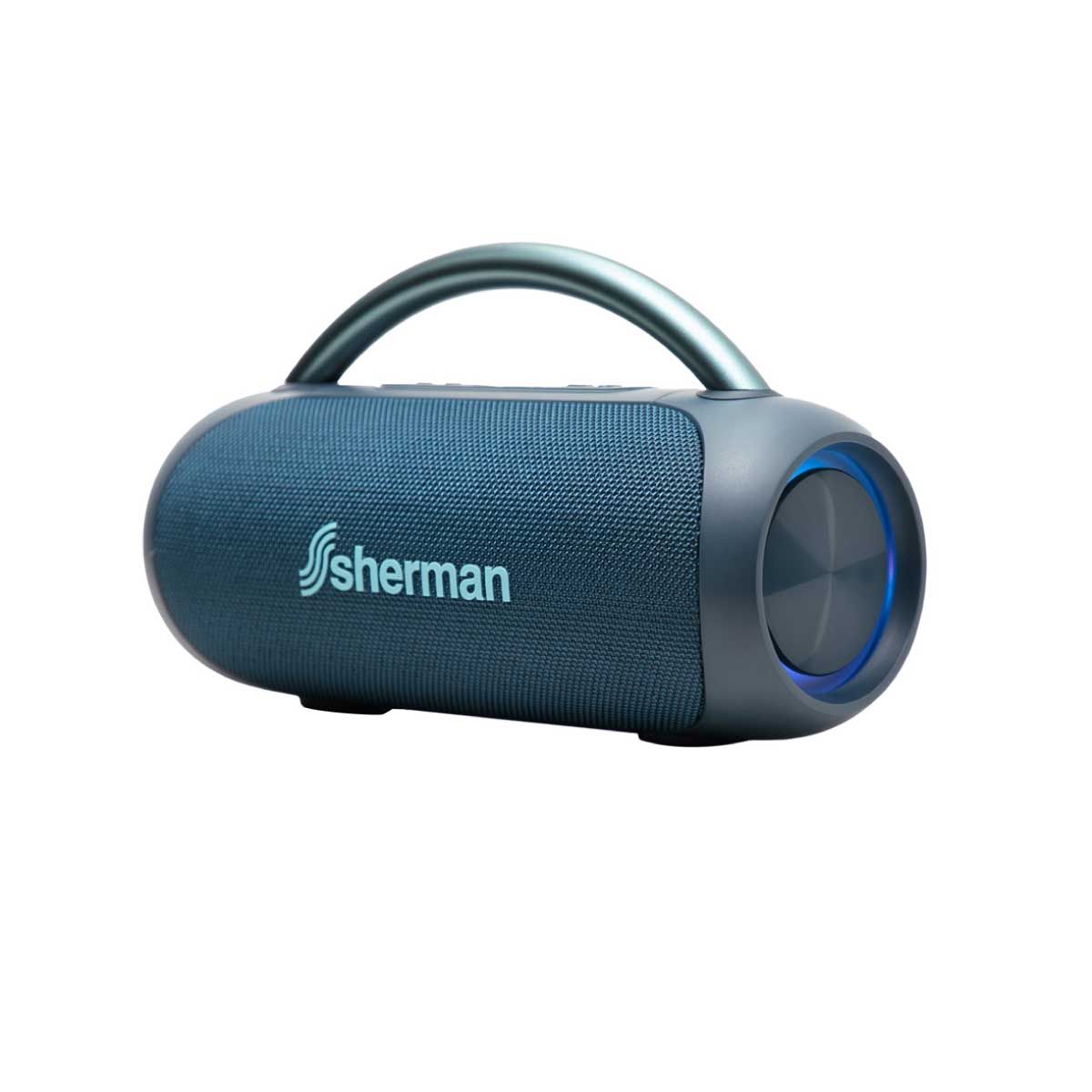 Sherman ลำโพงบลูทูธ 2.1 CH  30W รุ่น BS-3 สีน้ำเงิน
