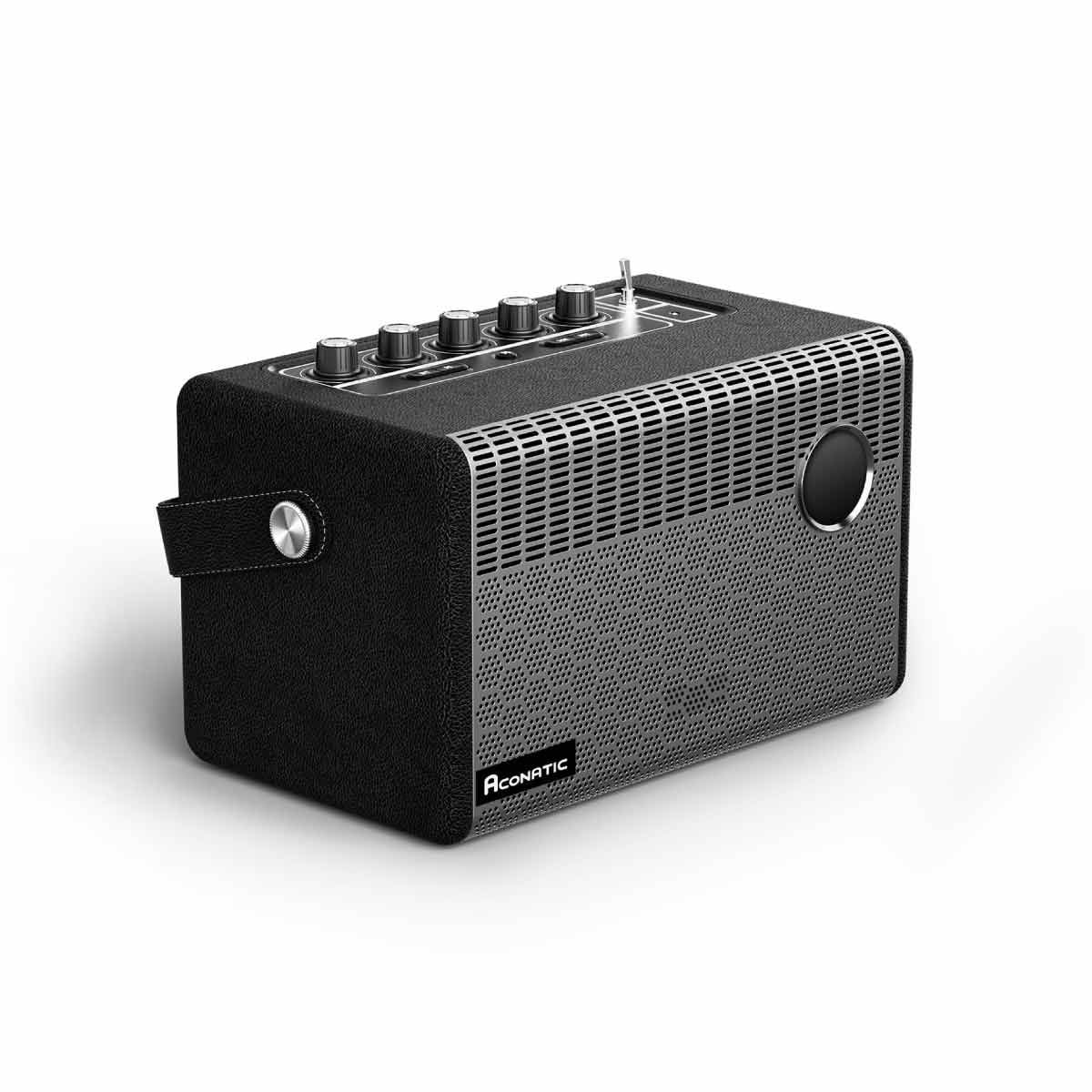 ACONATIC  ลำโพง Bluetooth  50 วัตต์ สีดำ รุ่น AN-SP174 คาราโอเกะ