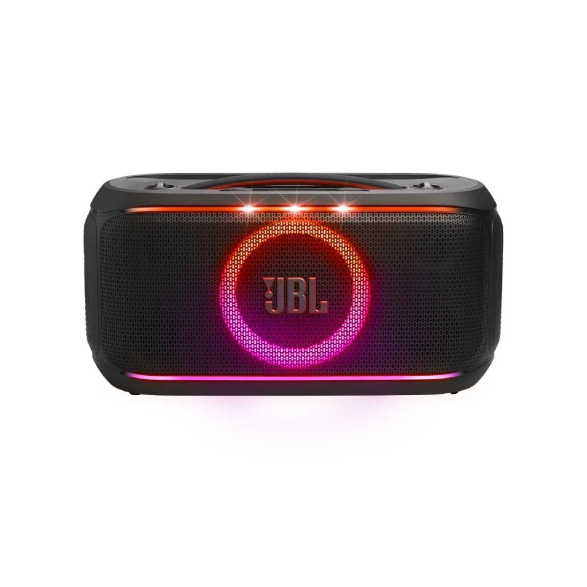 JBL ลำโพงปาร์ตี้พกพา 100 วัตต์ รุ่น PartyBox On-The-Go 2 Plus  กันน้ำระดับ IPX4 พร้อมไมค์