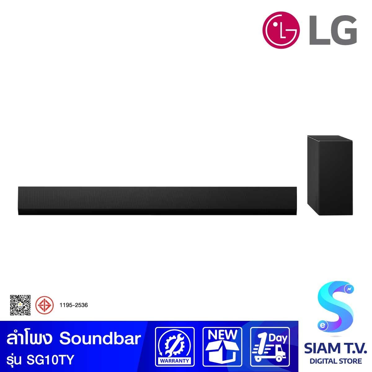 LG ลำโพง Soundbar 3.1 Ch 420W รุ่น SG10TY