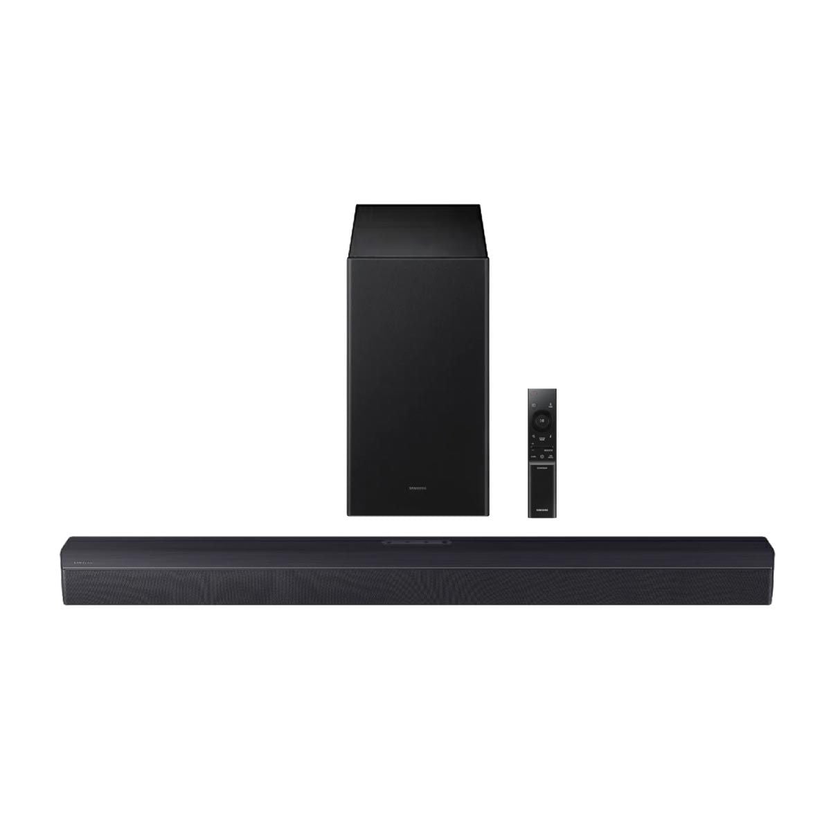 SAMSUNG ชุดลำโพง Soundbar 300W รุ่น HW-B450F/XT พร้อมลำโพง Subwoofer