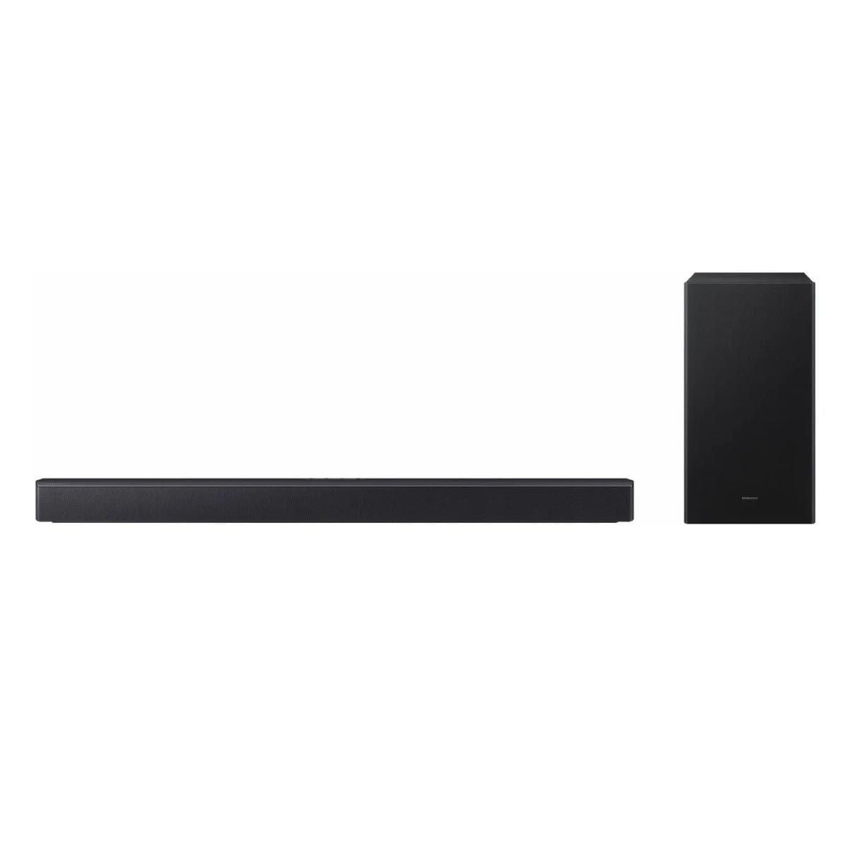 SAMSUNG ชุดลำโพง Soundbar 300W รุ่น HW-B450F/XT พร้อมลำโพง Subwoofer