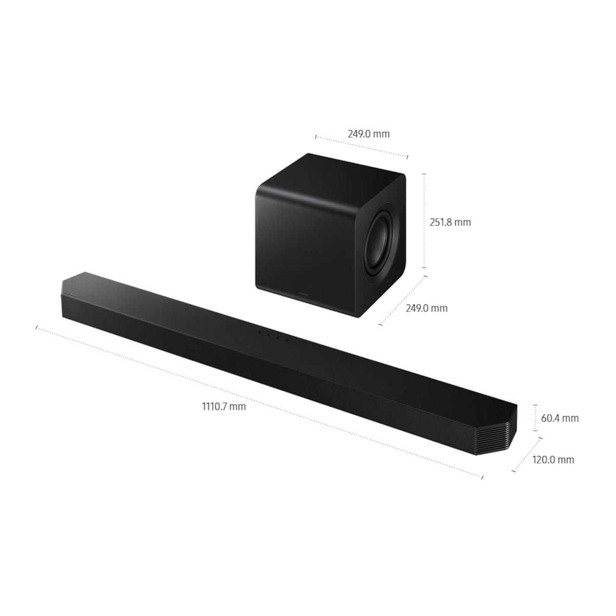 SAMSUNG Soundbar Q-series Dolby Atmos 5.1.2ch รุ่น HW-Q800H/XT