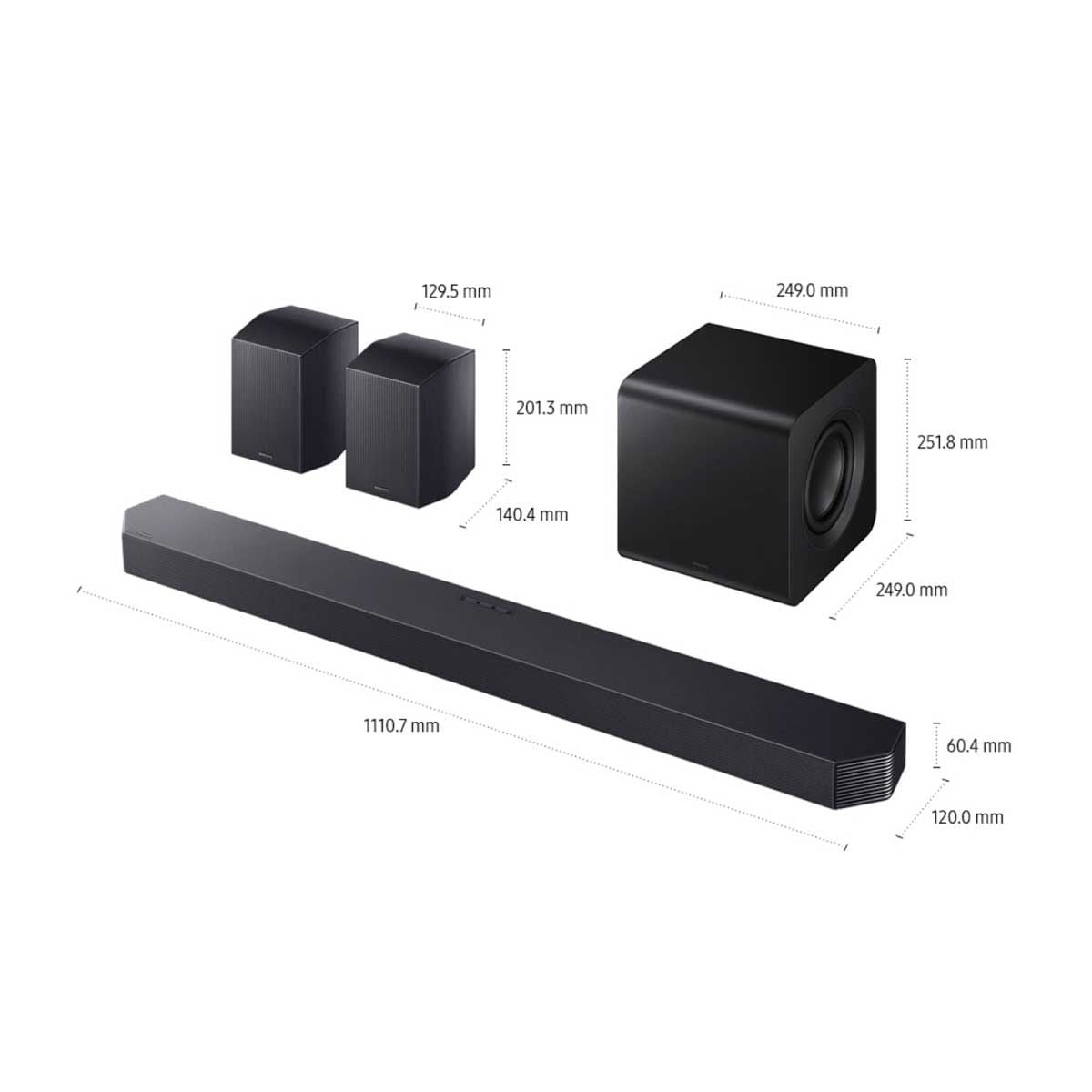 SAMSUNG ลำโพง Soundbar Q-Series Dolby Atmos 9.1.4ch 580W รุ่น HW-Q930H/XT