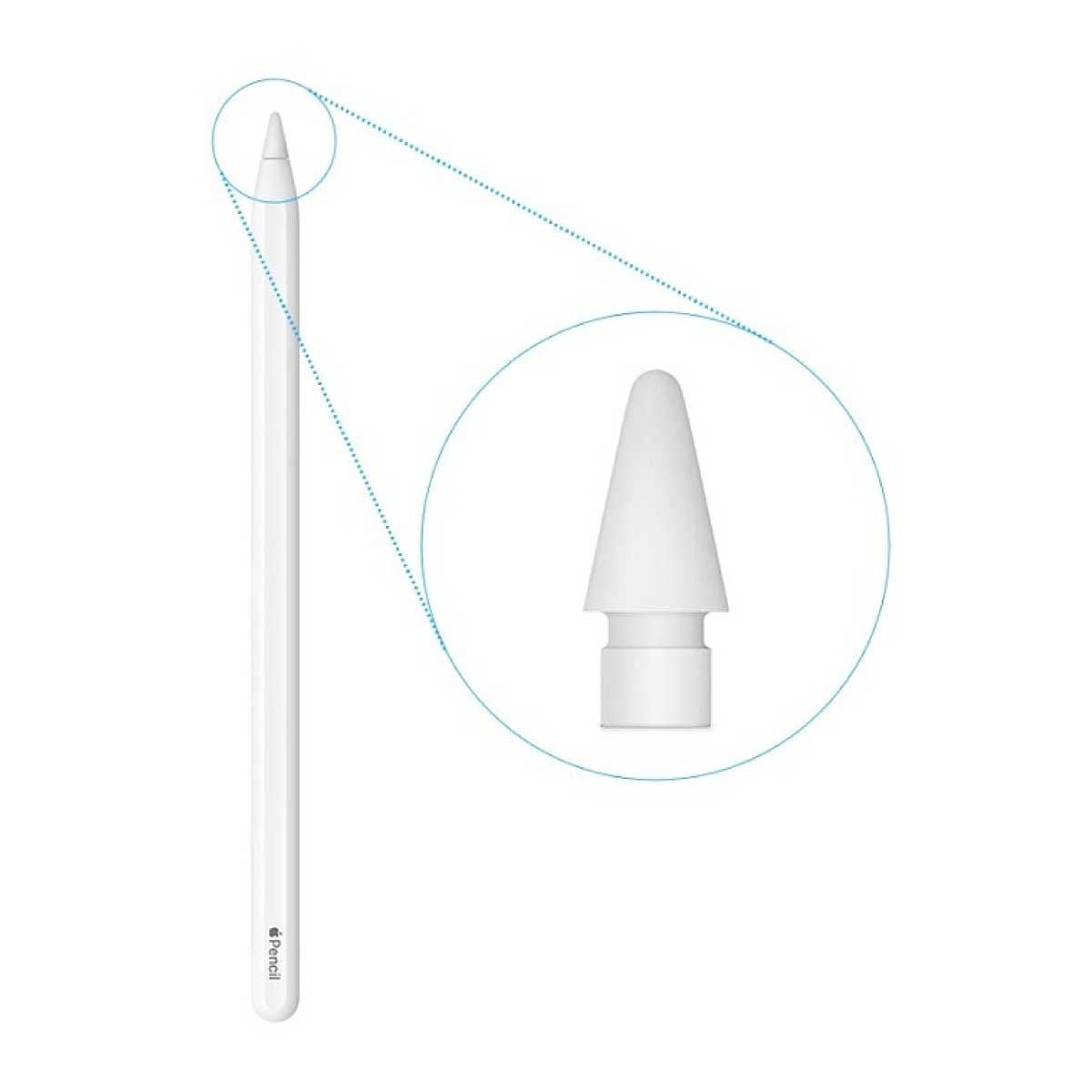 ปลาย Apple Pencil  แพ็ค 4 ชิ้น สามารถใช้งานร่วมกับ Apple Pencil และ Apple Pencil (รุ่นที่ 2)