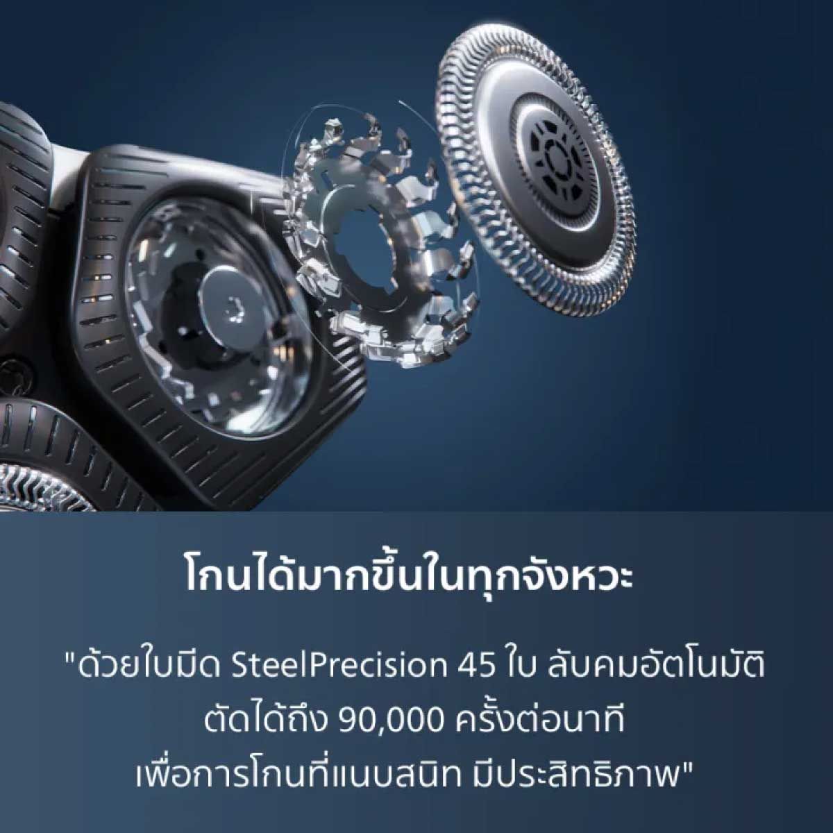 PHILIPS เครื่องโกนหนวดไฟฟ้า Series 5000 รุ่น S5880/20