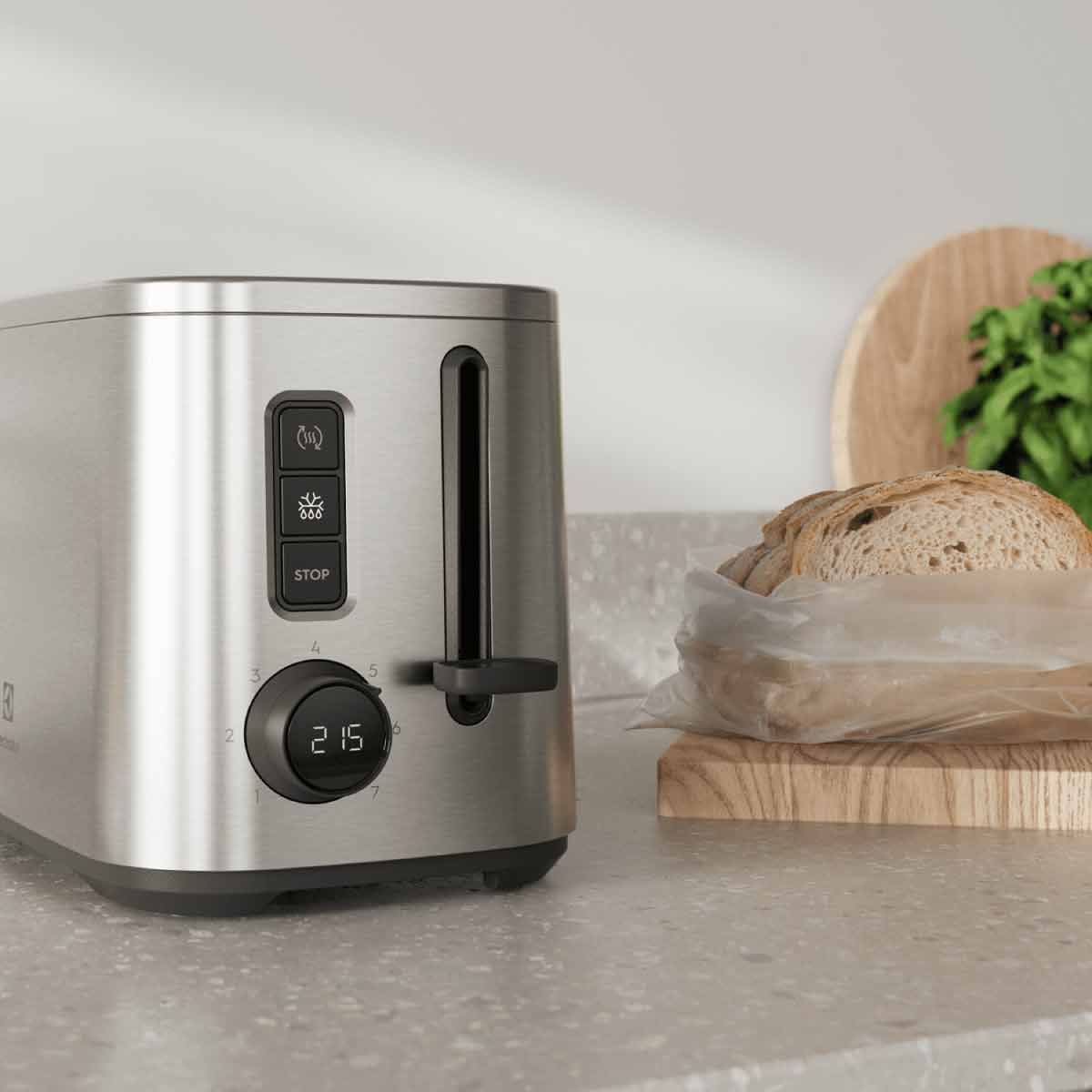 ELECTROLUX เครื่องปิ้งขนมปังแบบ 2 แผ่น รุ่น UltimateTaste 500 รุ่น E5TS1- 50ST