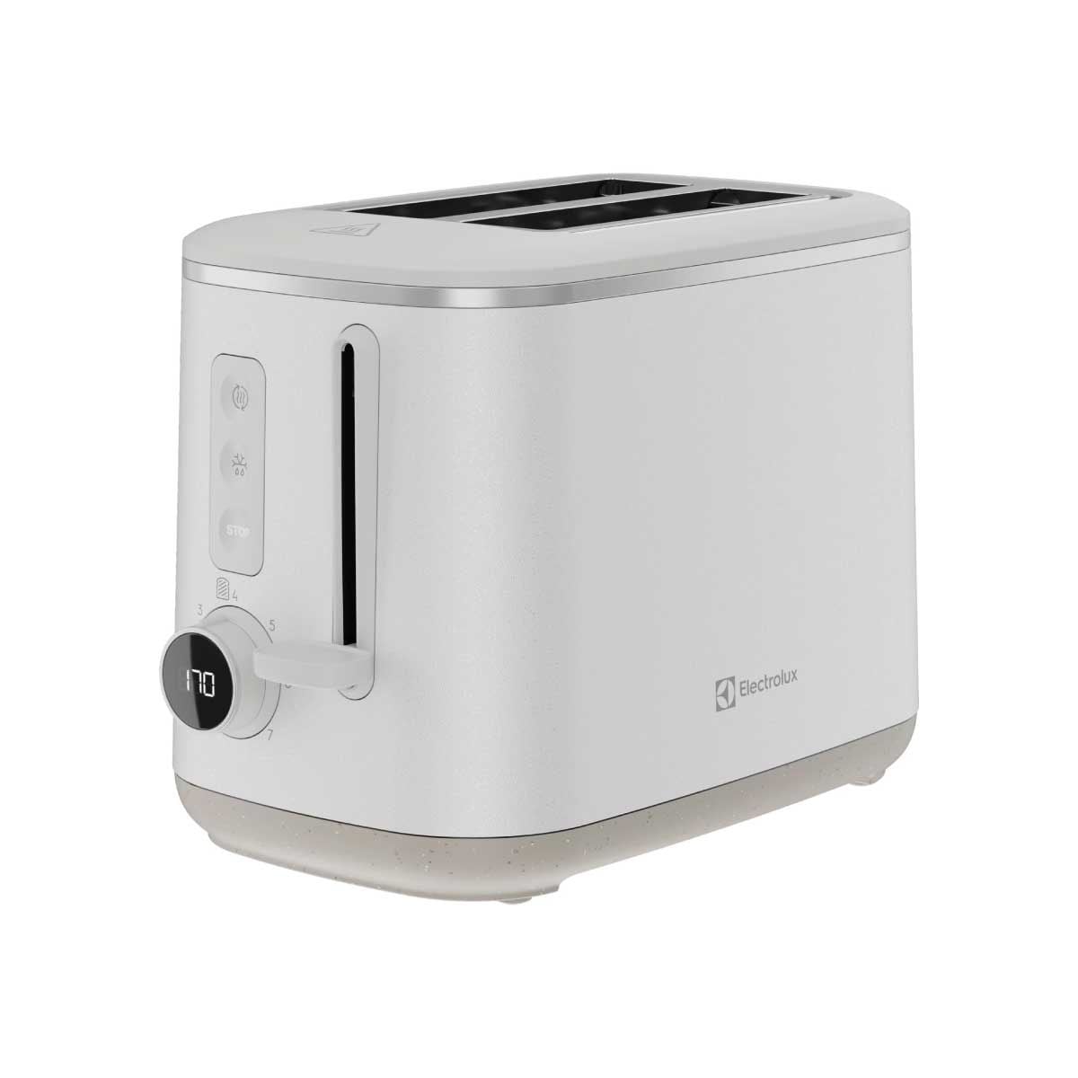 ELECTROLUX เครื่องปิ้งขนมปัง800W สีขาว E6TS1-700W