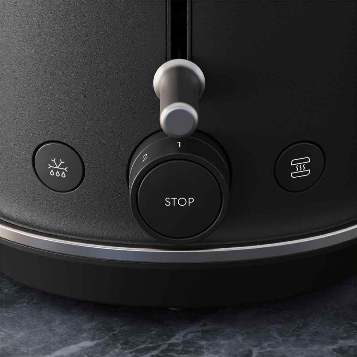 ELECTROLUX เครื่องปิ้งขนมปัง รุ่น E7TS1-60BP  (สี Black Pearl)