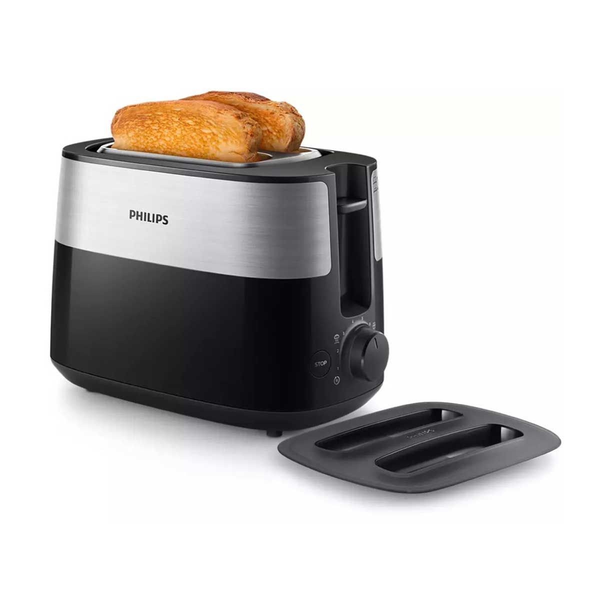 PHILIPS เครื่องปิ้งขนมปัง2แผ่น รุ่น HD-2517