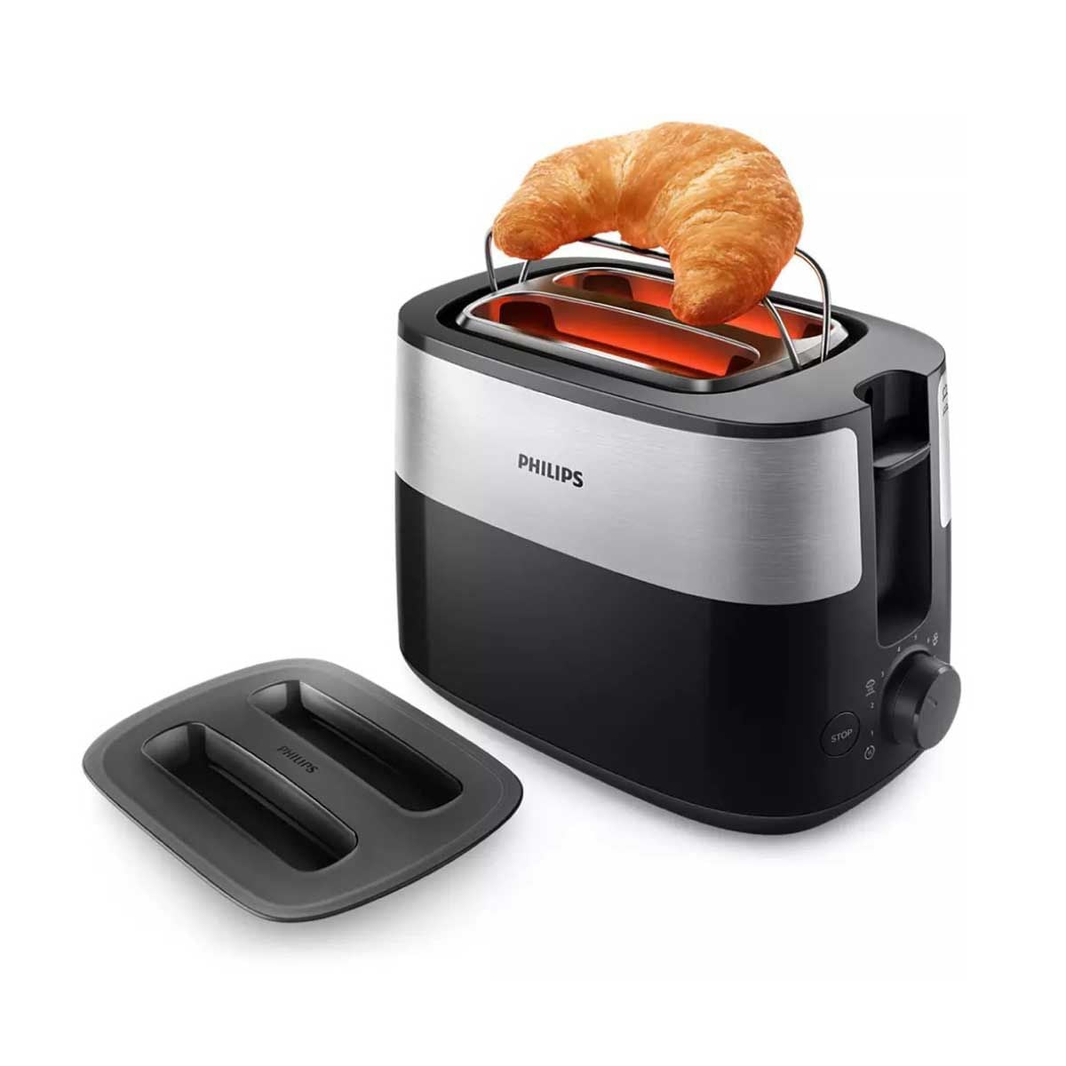 PHILIPS เครื่องปิ้งขนมปัง2แผ่น รุ่น HD-2517