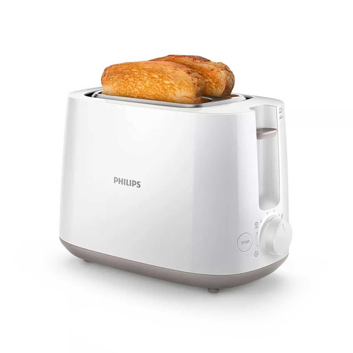 PHILIPS เครื่องปิ้งขนมปัง รุ่น HD2581 แบบ 2 แผ่น