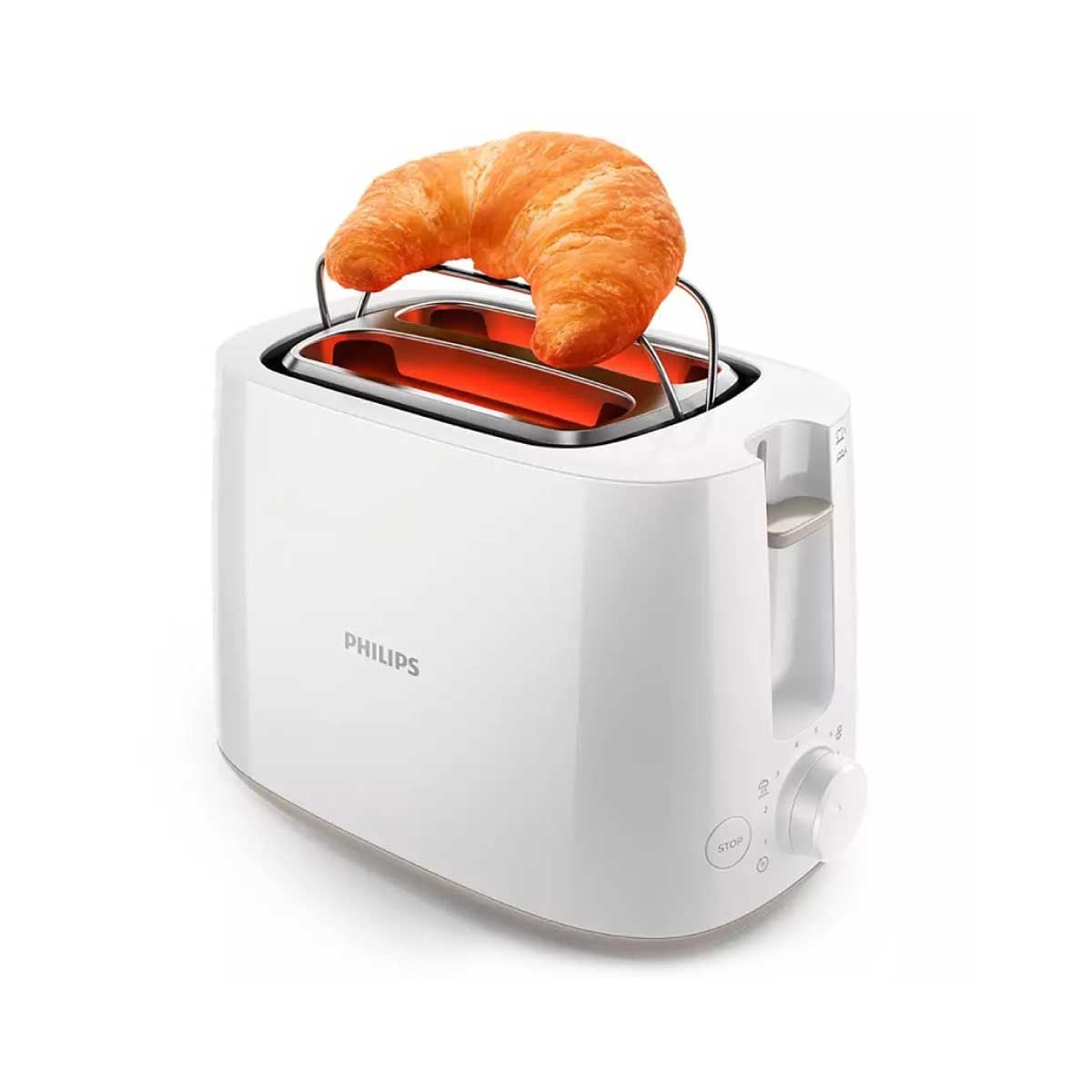 PHILIPS เครื่องปิ้งขนมปัง รุ่น HD2581 แบบ 2 แผ่น