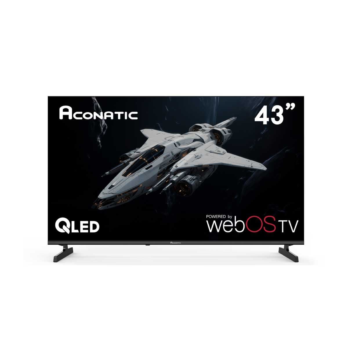 ACONATIC QLED TV  Web OS รุ่น 43QSB340AN Smart TV  ขนาด 43 นิ้ว Magic Remote