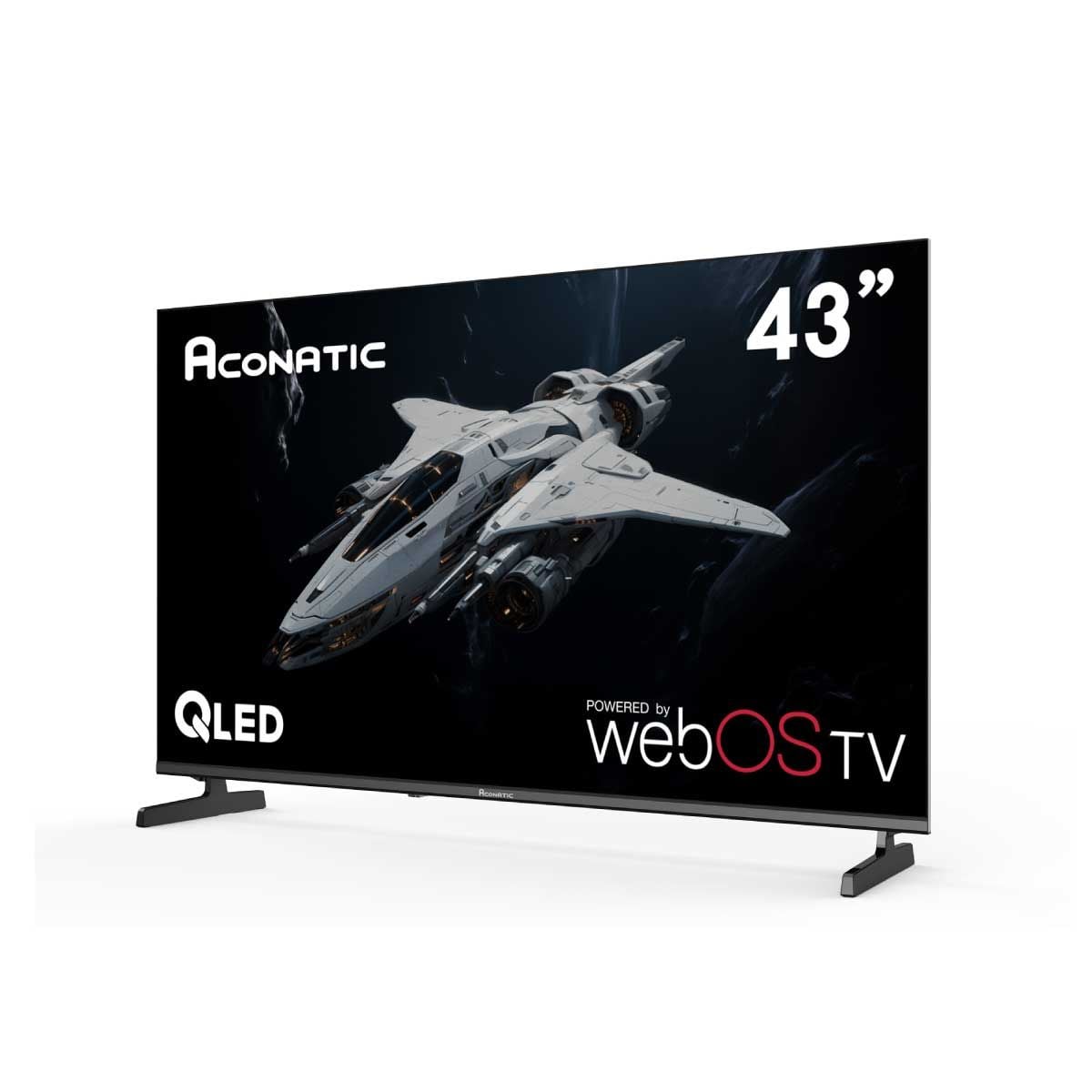 ACONATIC QLED TV  Web OS รุ่น 43QSB340AN Smart TV  ขนาด 43 นิ้ว Magic Remote