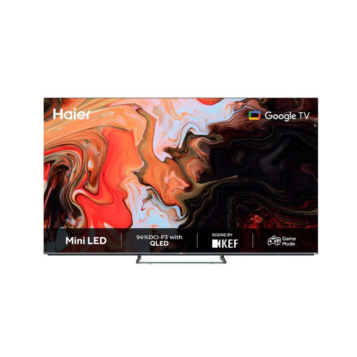HAIER Mini LED Google TV 4K 120Hz รุ่น 55M80FUX สมาร์ททีวี 4K ขนาด 55 นิ้ว