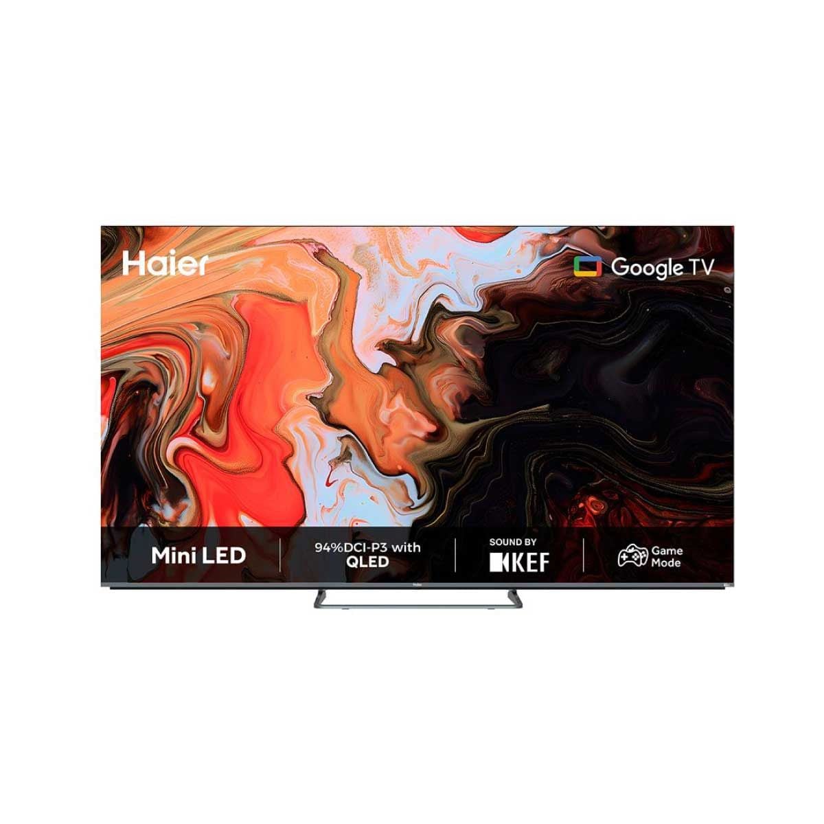 HAIER Mini LED Google TV 4K 120Hz รุ่น 55M80FUX สมาร์ททีวี 4K ขนาด 55 นิ้ว
