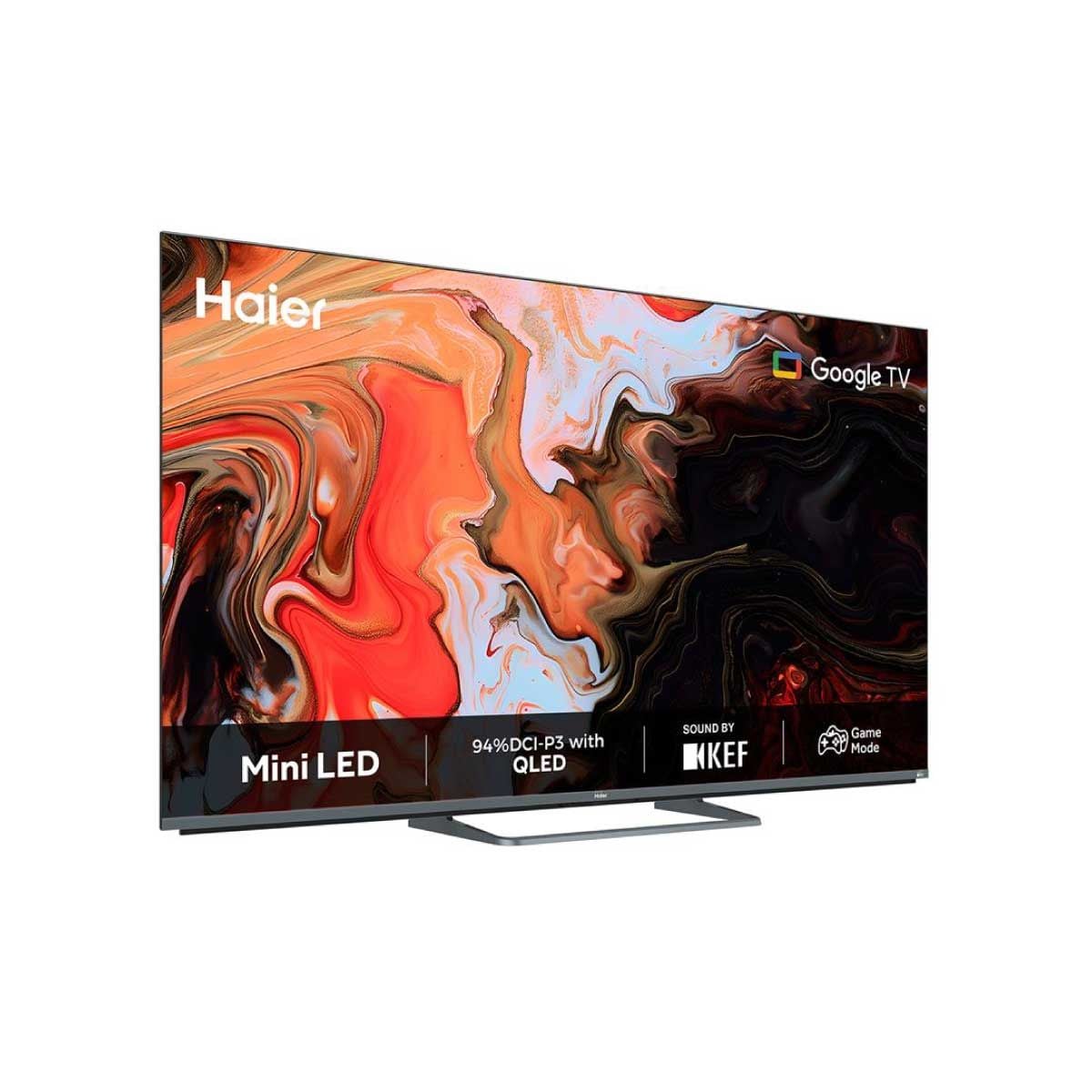 HAIER Mini LED Google TV 4K 120Hz รุ่น 55M80FUX สมาร์ททีวี 4K ขนาด 55 นิ้ว