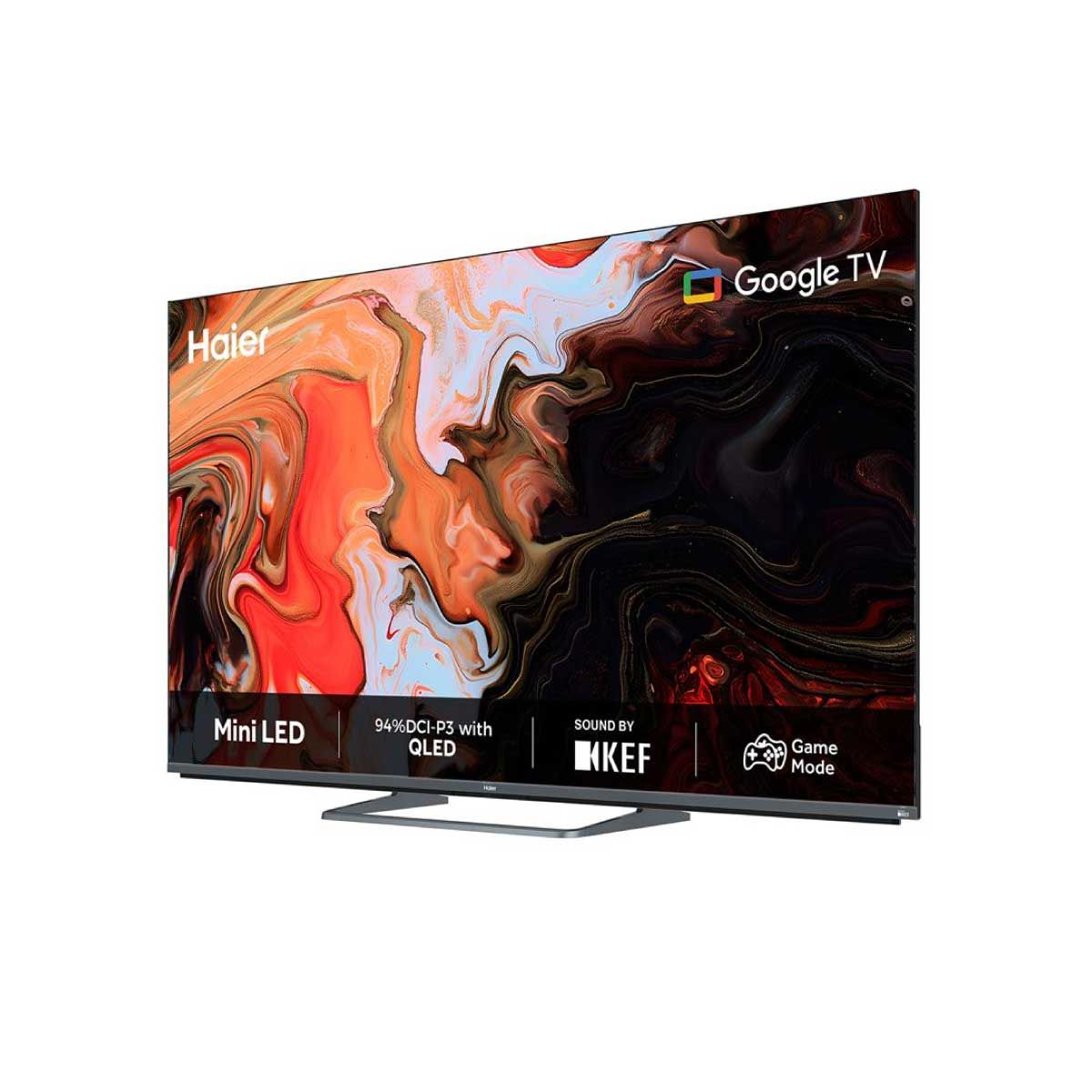 HAIER Mini LED Google TV 4K 120Hz รุ่น 55M80FUX สมาร์ททีวี 4K ขนาด 55 นิ้ว