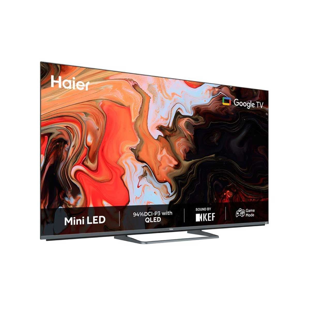 HAIER Mini LED Google TV 4K 120 Hz รุ่น 85M805FUX สมาร์ททีวี 4K ขนาด 85 นิ้ว