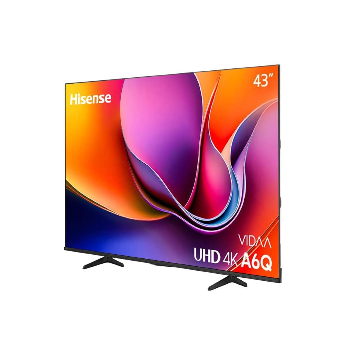 HISENSE LED TV VIDAA 4K 60 Hz รุ่น 43A6Q สมาร์ททีวีขนาด 43 นิ้ว