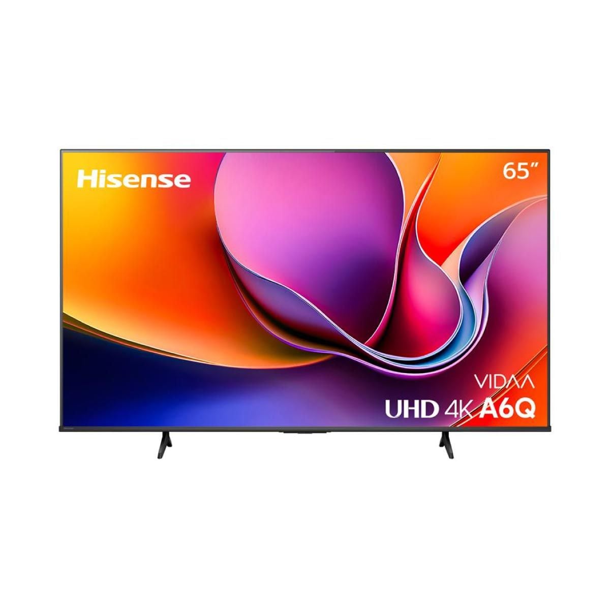 HISENSE LED TV VIDAA 4K AI Upscaling รุ่น 65A6Q สมาร์ททีวีขนาด 65 นิ้ว