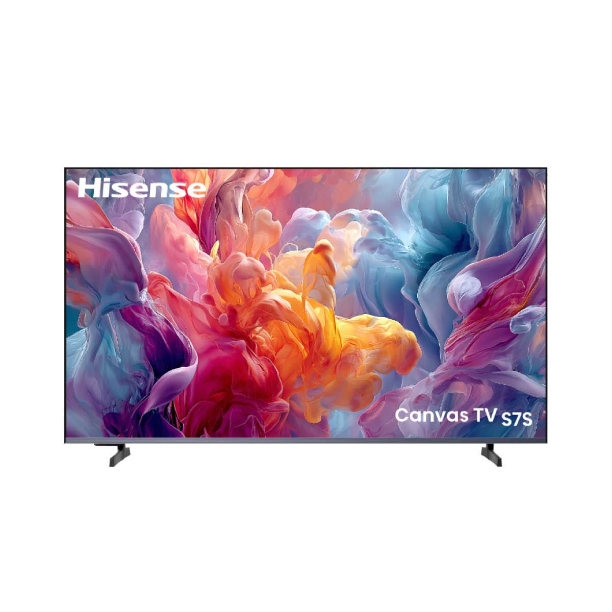 HISENSE QLED TV 4K VIDAA AI 144Hz Canvas TV รุ่น 75S7S Art Frame Smart TV ขนาด 75 นิ้ว