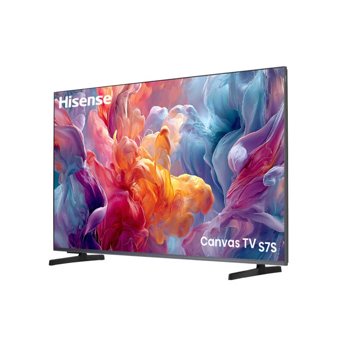 HISENSE QLED TV 4K VIDAA AI 144Hz Canvas TV รุ่น 75S7S Art Frame Smart TV ขนาด 75 นิ้ว