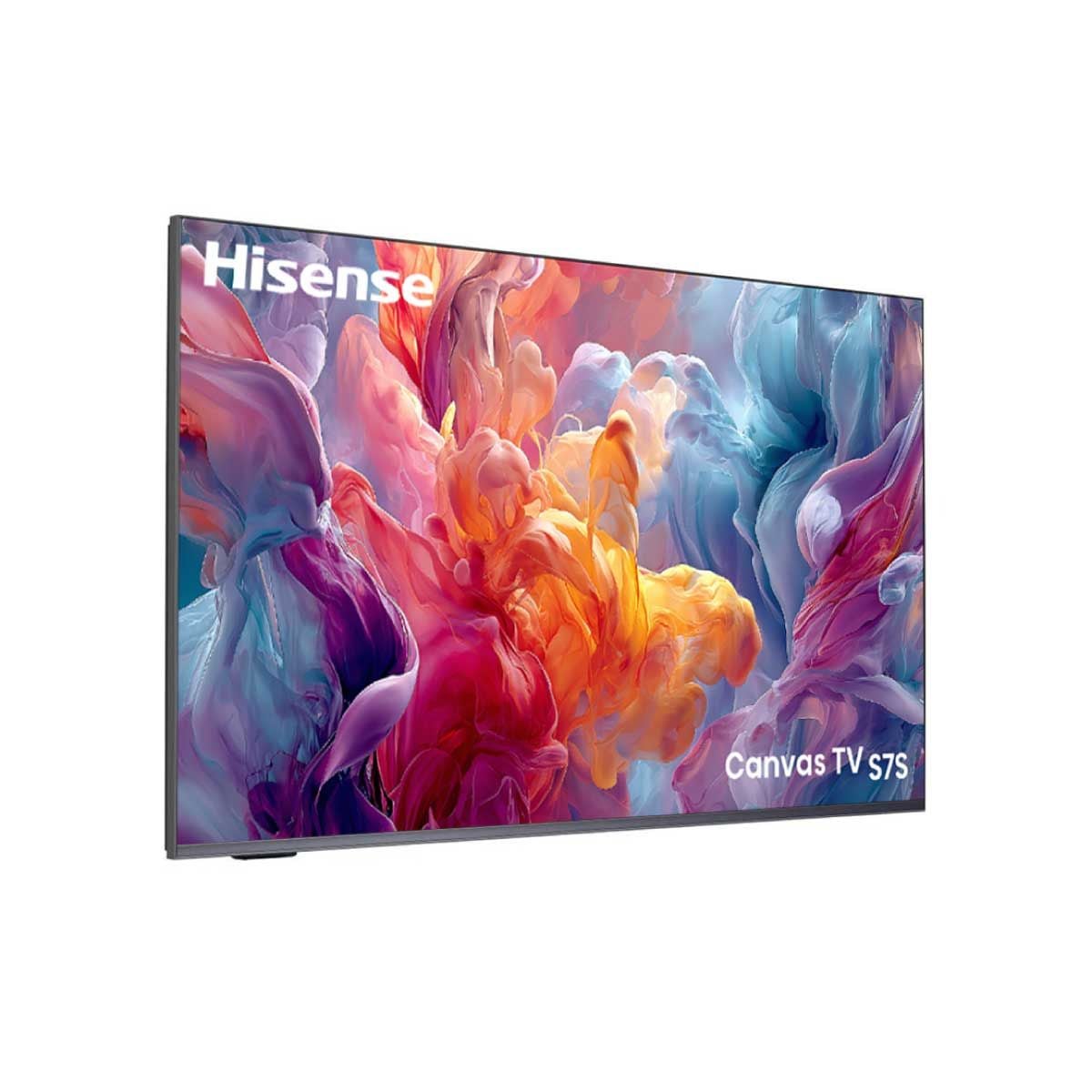 HISENSE QLED TV 4K VIDAA AI 144Hz Canvas TV รุ่น 75S7S Art Frame Smart TV ขนาด 75 นิ้ว