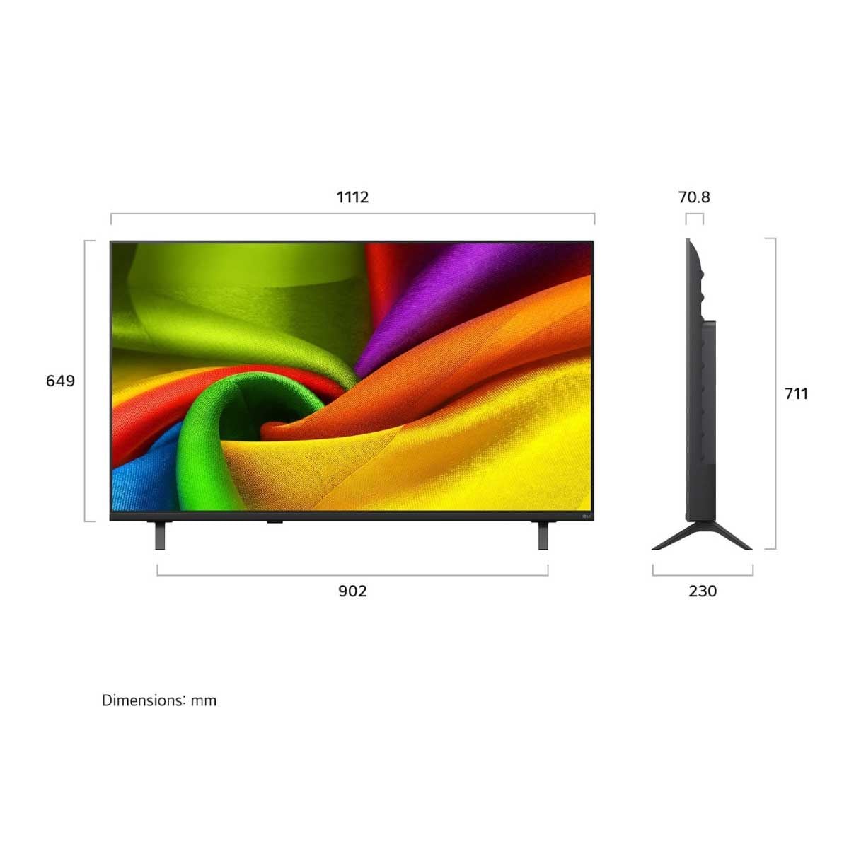 LG NANO LED UHD TV 4K AI รุ่น 50NU835BPSA  Smart TV ขนาด 50 นิ้ว