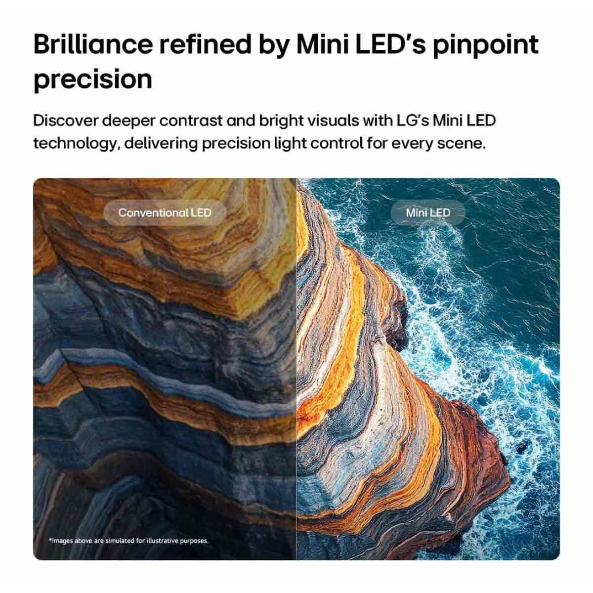 LG Mini LED TV 4K AI 120Hz รุ่น 75QNED86BSA Smart TV 75 นิ้ว