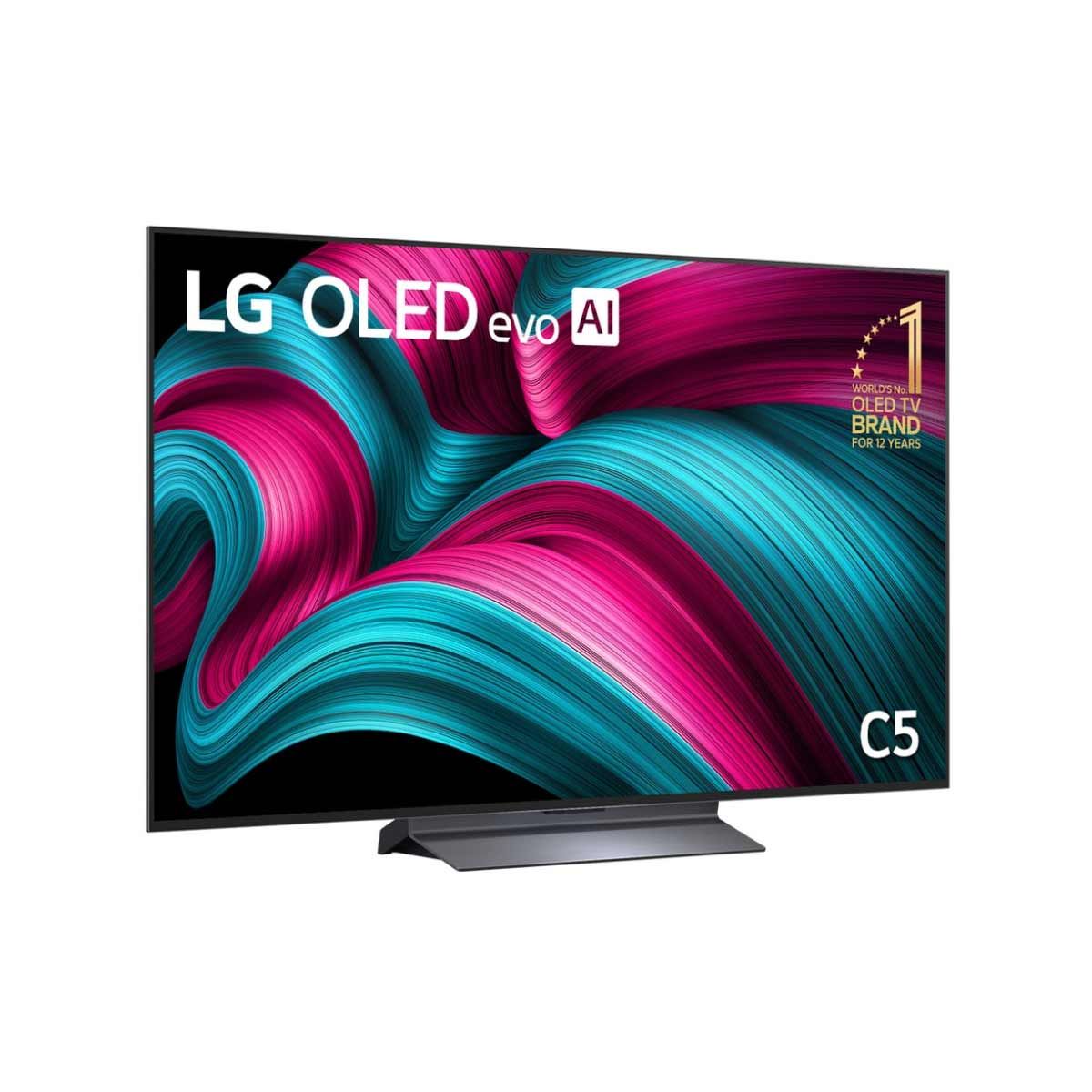 LG OLED evo AI Smart TV 4K 144Hz รุ่น OLED55C5PSA Magic AI Remote  สมาร์ททีวี 55 นิ้ว